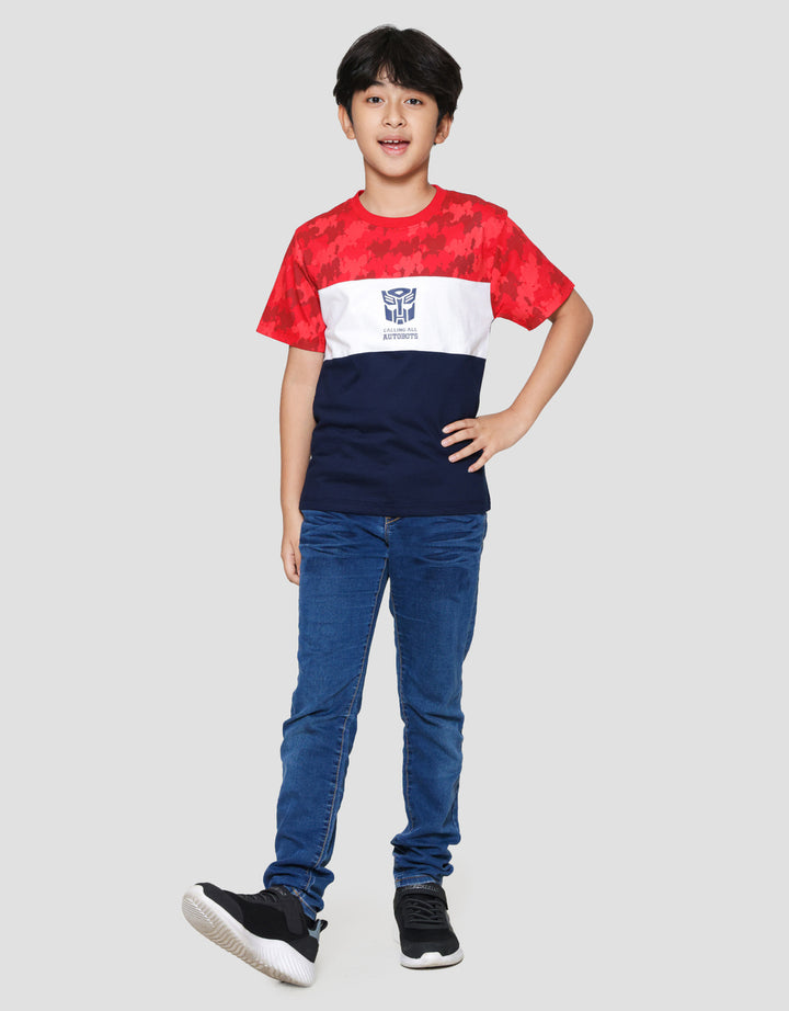 Character Tf Tulisan Kaos Anak Laki-laki