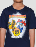 Character Autobots Kaos Anak Laki-laki
