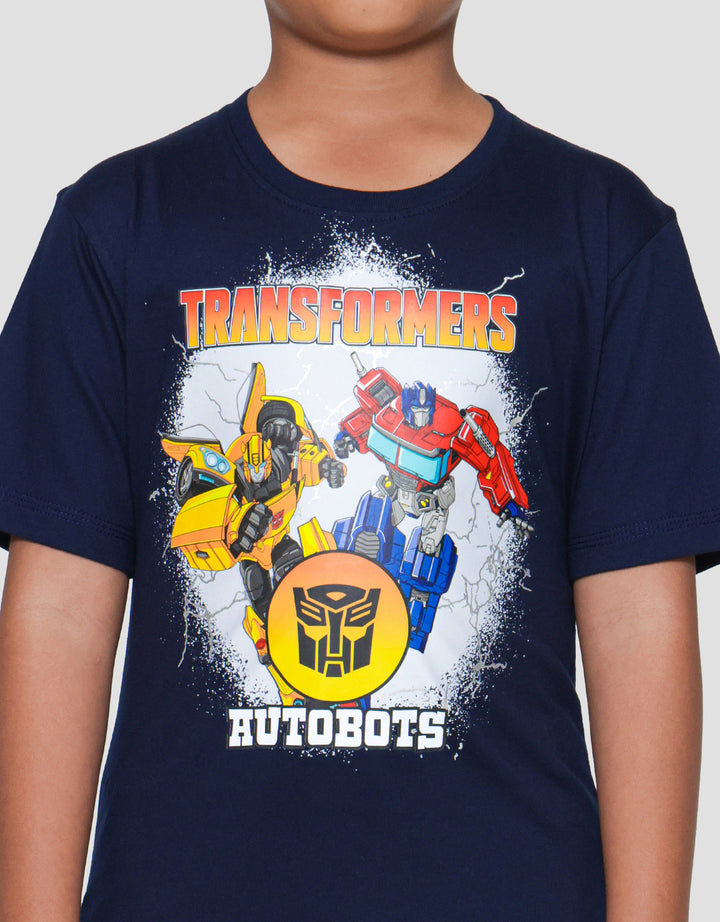 Character Autobots Kaos Anak Laki-laki
