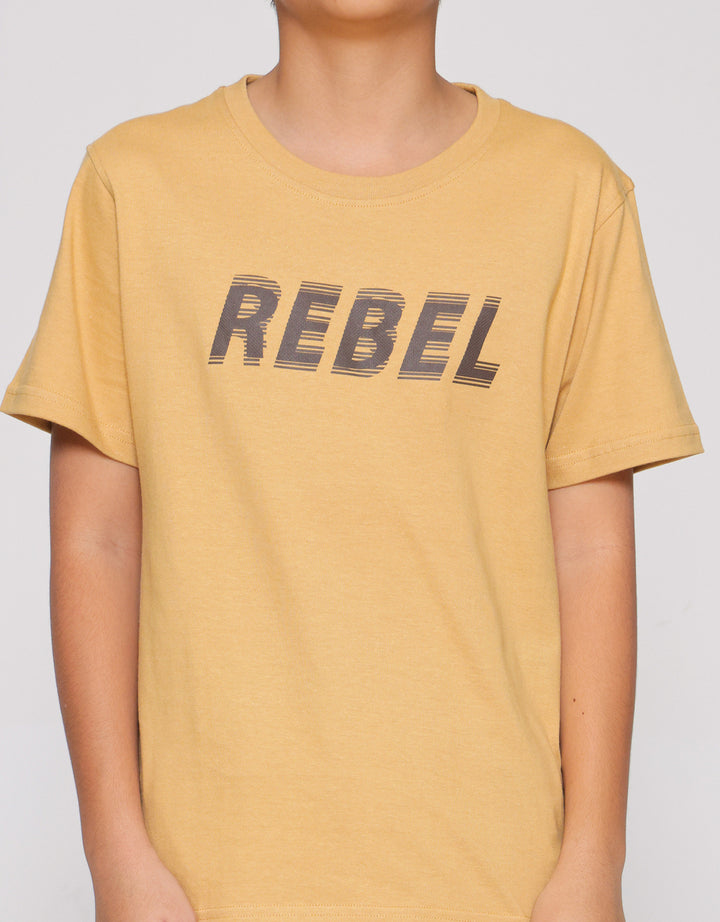 Nevada Print Rebel Boys Short Sleeve T-Shirt