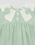 Little M Collar Ribbon Dress Anak Perempuan
