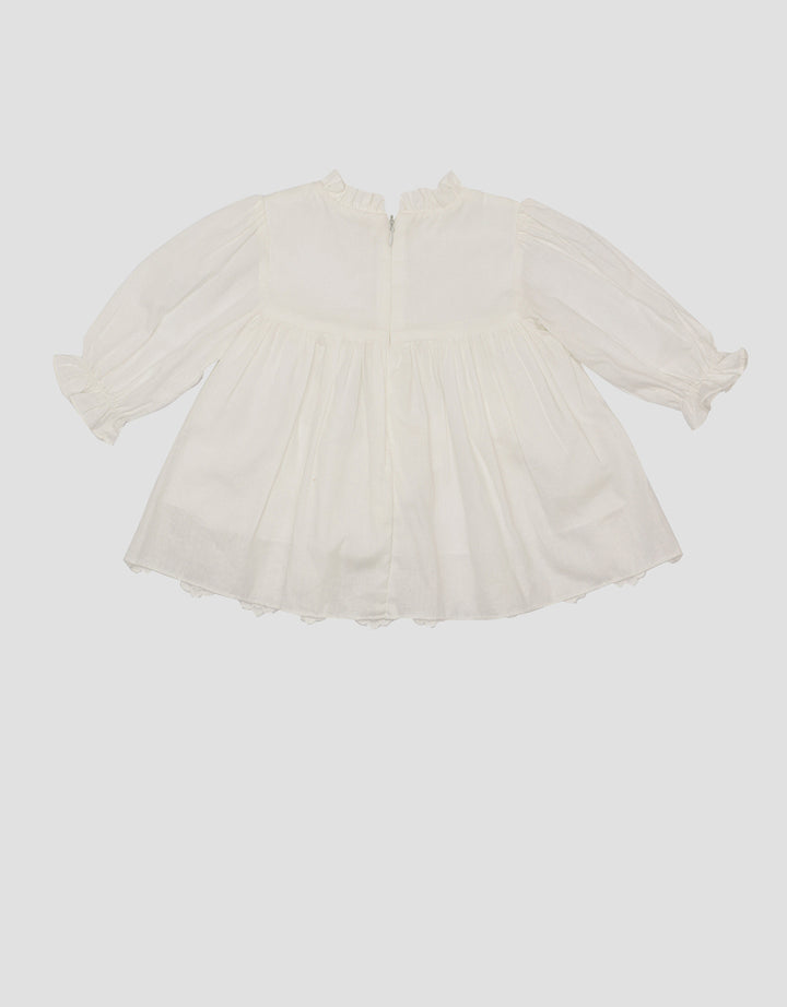 Little M Embro Fabric Blouse for Girls
