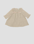 Little M Slub Two Tone Dress Anak Perempuan