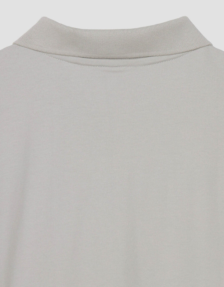 Suko Solid Knit Top Cool Touch Lengan Pendek Kaos Polo Pria