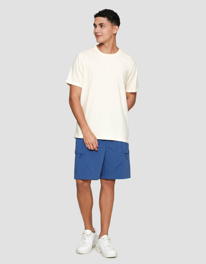 Suko Supima Katun Kerah Bulat Lengan Pendek Kaos Pria