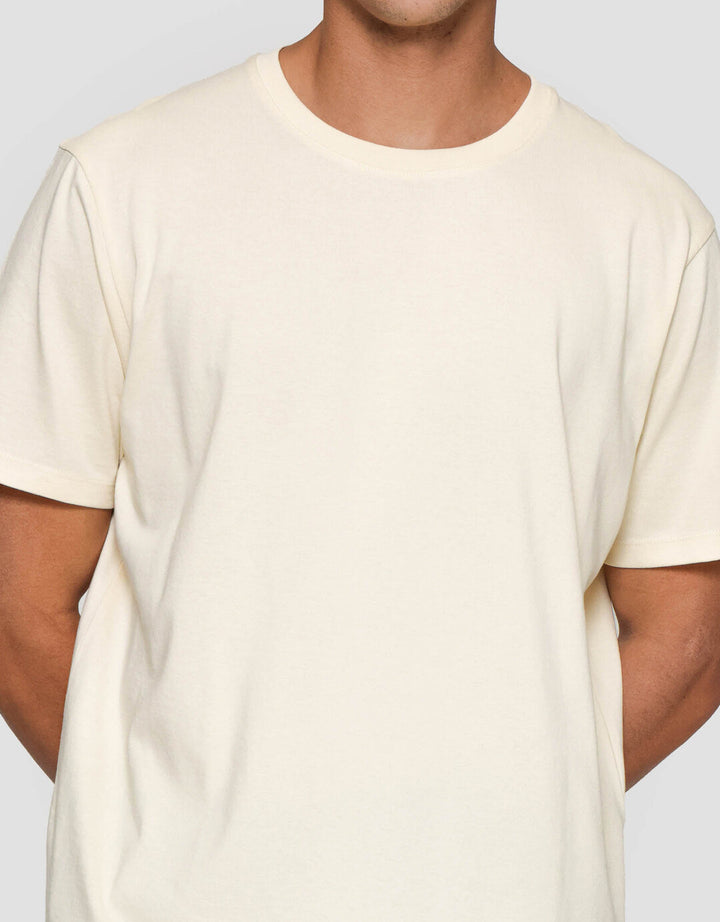 Suko Supima Katun Kerah Bulat Lengan Pendek Kaos Pria