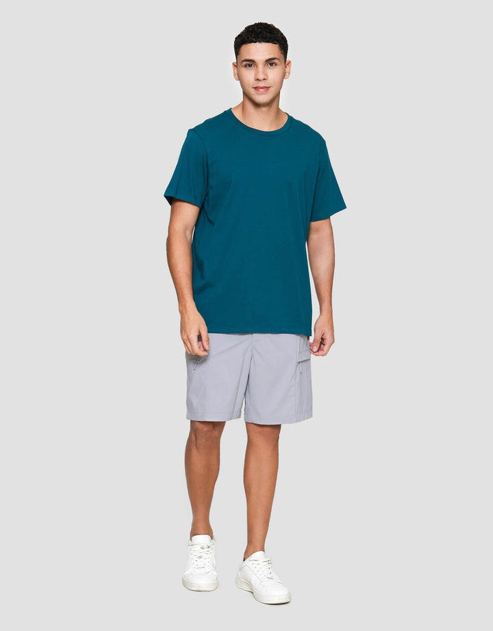 Suko Supima Katun Kerah Bulat Lengan Pendek Kaos Pria