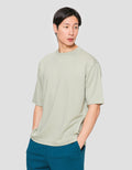 SUKO QUICK DRY KERAH BULAT LENGAN PENDEK KAOS OVERSIZE PRIA