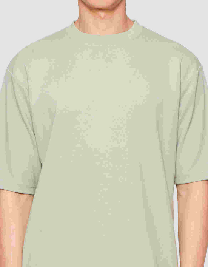 Suko Oversized Quick Dry Kerah Bulat Kaos Lengan Pendek Pria