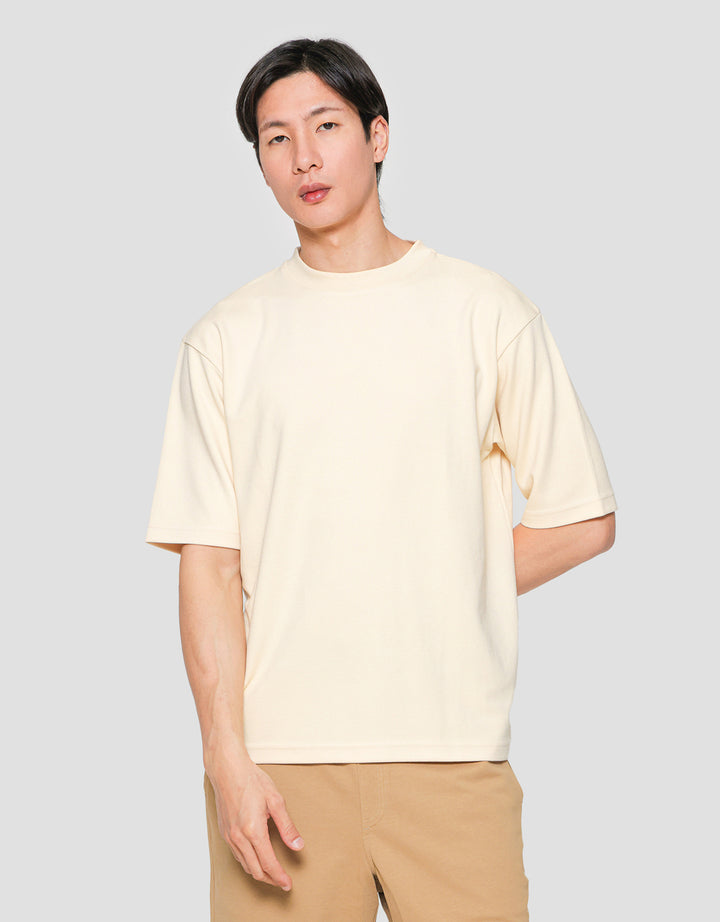 SUKO QUICK DRY KERAH BULAT LENGAN PENDEK KAOS OVERSIZE PRIA