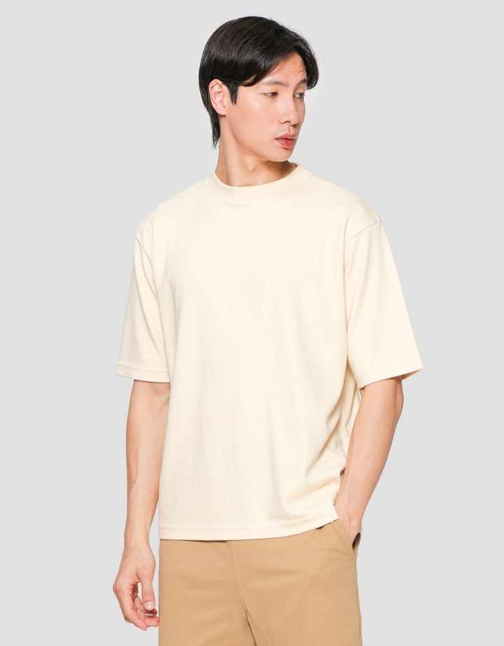 SUKO QUICK DRY KERAH BULAT LENGAN PENDEK KAOS OVERSIZE PRIA