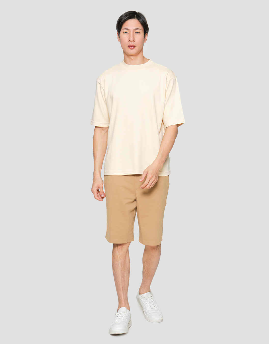 Suko Oversized Quick Dry Kerah Bulat Kaos Lengan Pendek Pria