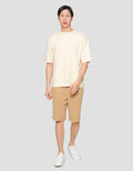 SUKO QUICK DRY KERAH BULAT LENGAN PENDEK KAOS OVERSIZE PRIA