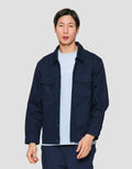SUKO KATUN TWILL OUTERWEAR WORKWEAR LENGAN PANJANG JAKET PRIA