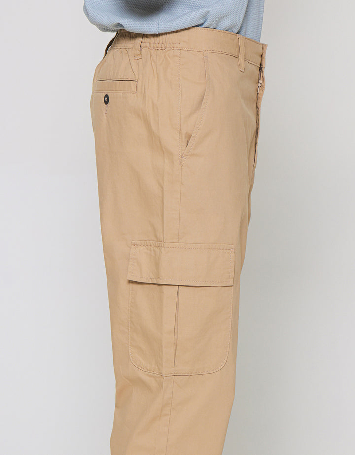Suko Relax Semi Cargo Fit Woven Bottom Pocket  Celana Panjang Pria
