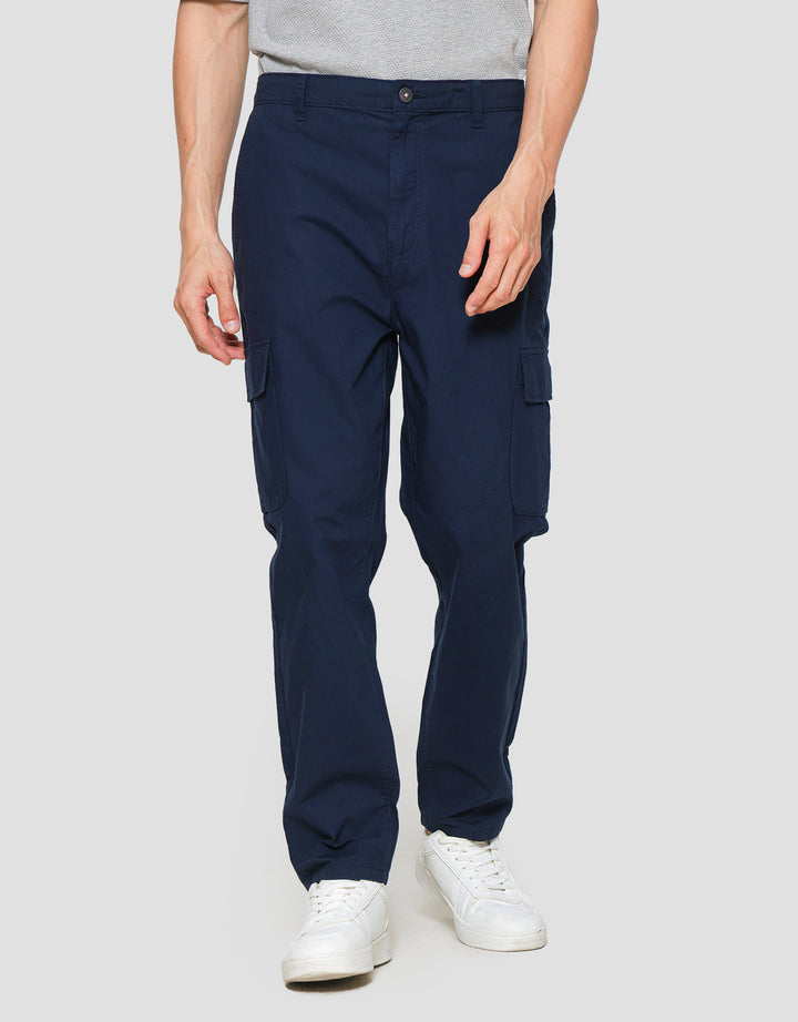 Suko Relax Semi Cargo Fit Woven Bottom Pocket  Celana Panjang Pria