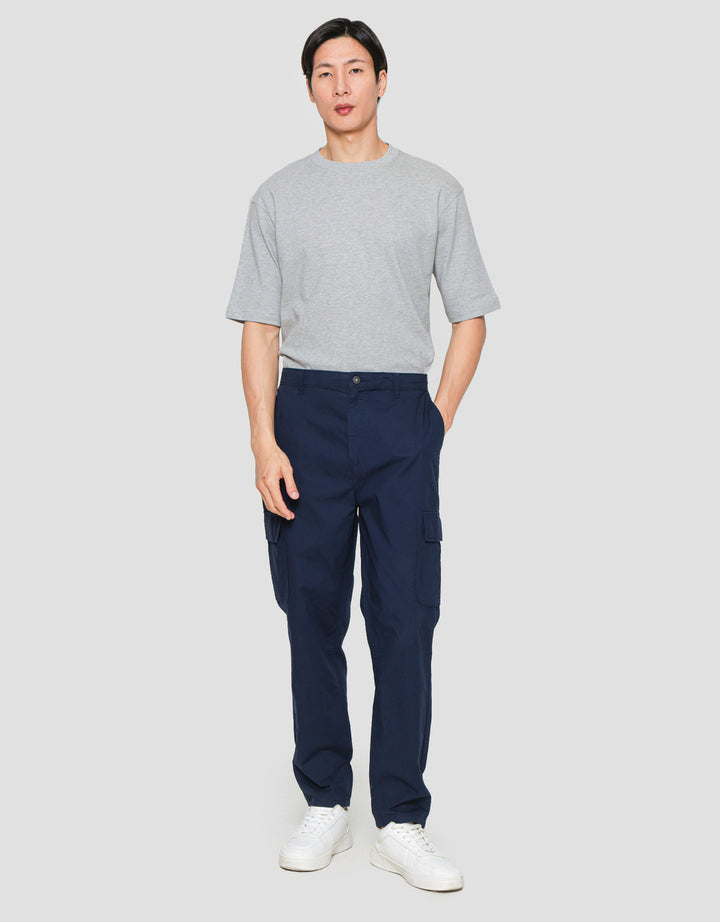 Suko Relax Semi Cargo Fit Woven Bottom Pocket  Celana Panjang Pria