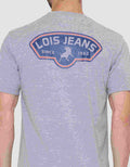 Lois Logo Brand Kaos Lengan Pendek Pria