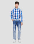 Lois CFL096EX Washed Accent Men's Slim Fit Jeans
