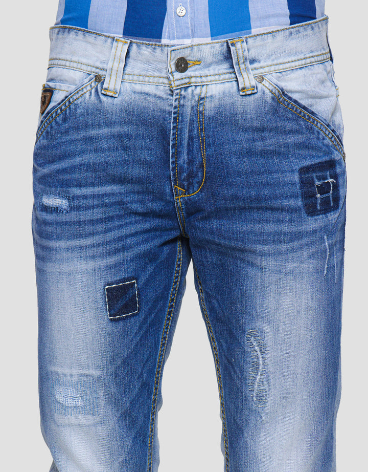 Lois CFL096EX Washed Accent Men's Slim Fit Jeans