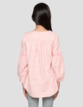 CARDINAL RUFFLE LACE PUFF BLOUSE ANAK PEREMPUAN