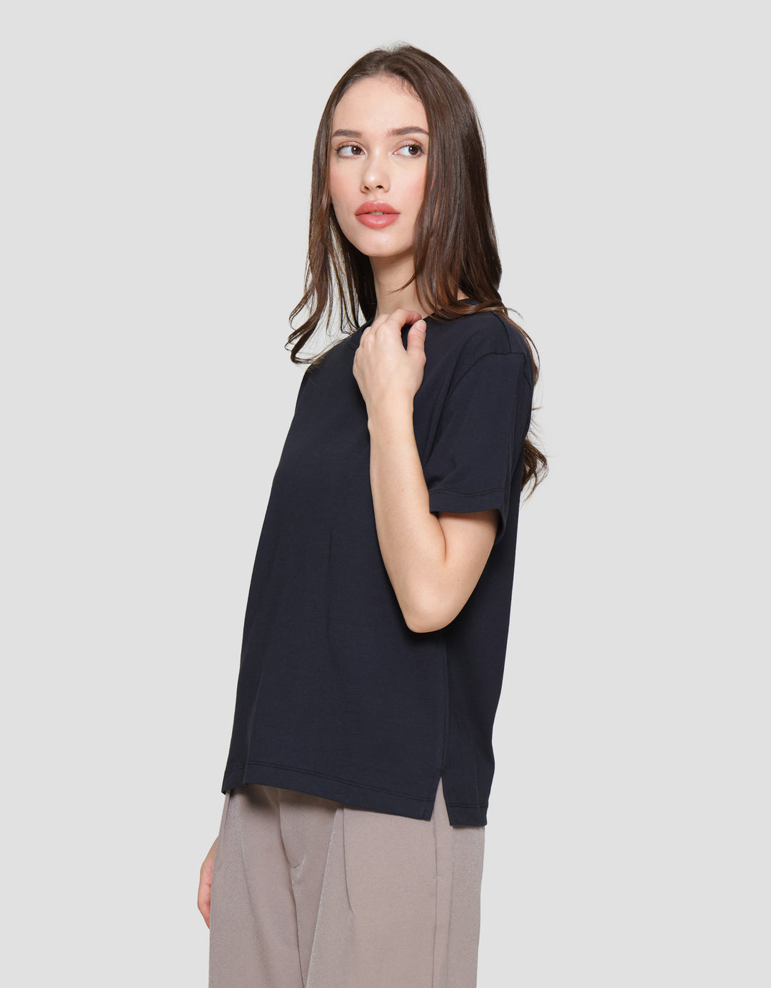 Nevada Embro Enzym Kaos Lengan Pendek Wanita