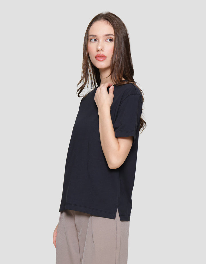 Nevada Embro Enzym Kaos Lengan Pendek Wanita