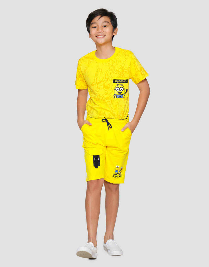 Character Minions Pocket Celana Anak Laki-laki