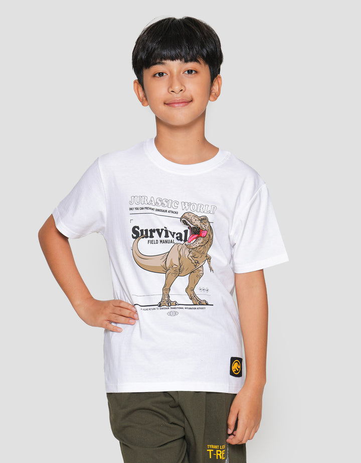 Character Jurassic World Survival Kaos Anak Laki-Laki