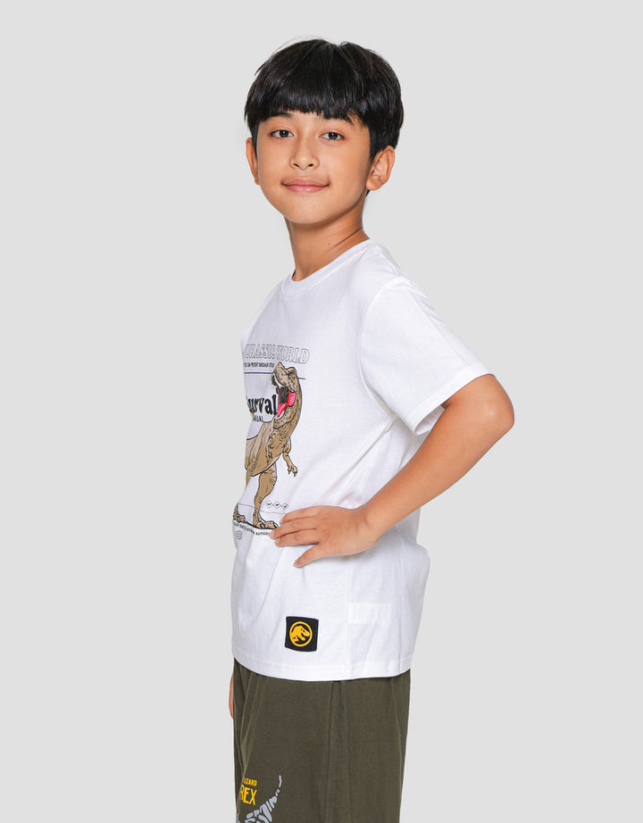Character Jurassic World Survival Kaos Anak Laki-Laki