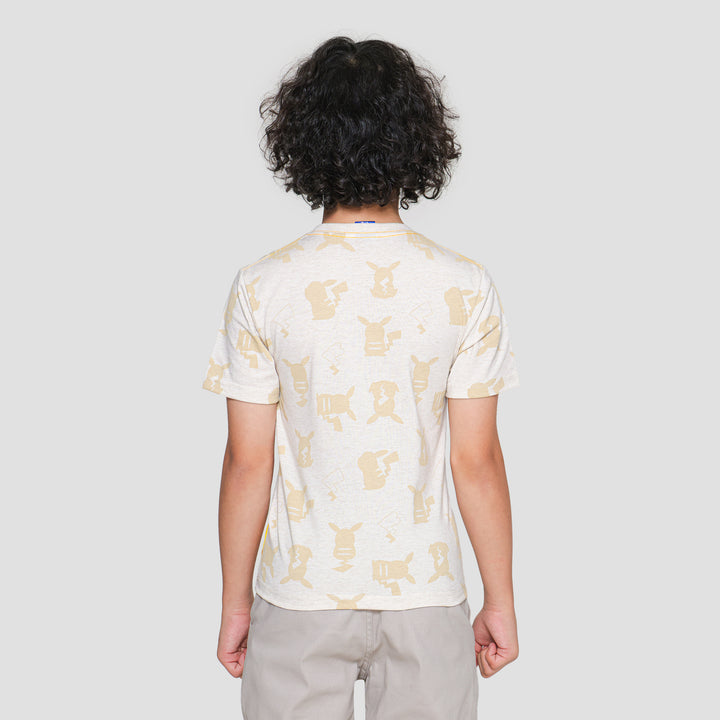 Character Pokemon Fp Pikachu Kaos Lengan Pendek Anak Laki-laki