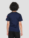 Character Pokemon Smile Logo Boys Short Sleeve T-shirt