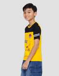 Character Pokemon Pikachu Cut Sewn  Kaos Lengan Pendek Anak Laki-laki