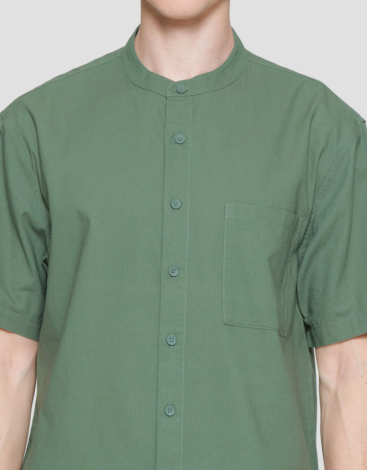 Nevada Shino Linen Baju Koko Lengan Pendek Pria