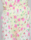 Nevada Print Bunny Flower Pajamas Set for Girls