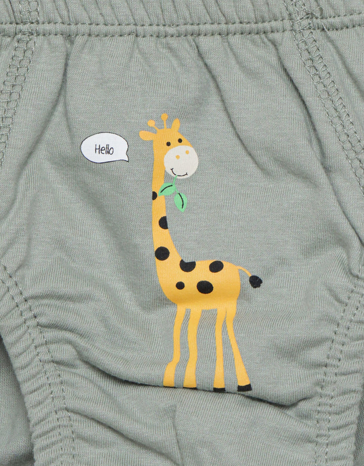 Little M Pack Of 3 Big Animal Celana Dalam Anak Laki-laki