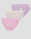 Kidz Too Pack Of 3 Love Bunny Girls Panties