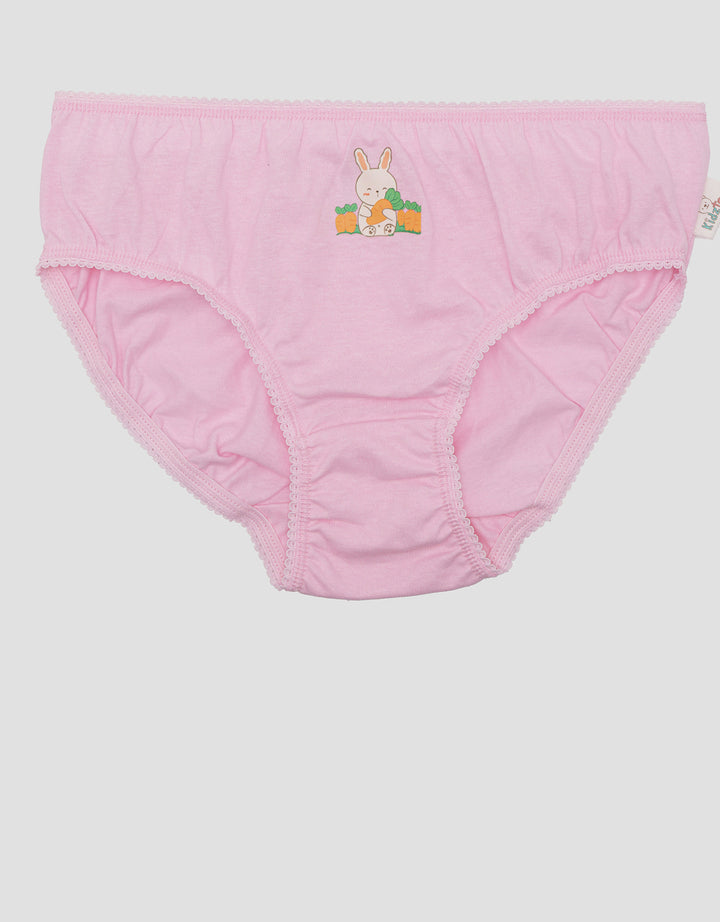 Kidz Too Pack Of 3 Love Bunny Girls Panties