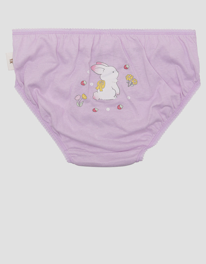 Kidz Too Pack Of 3 Love Bunny Girls Panties