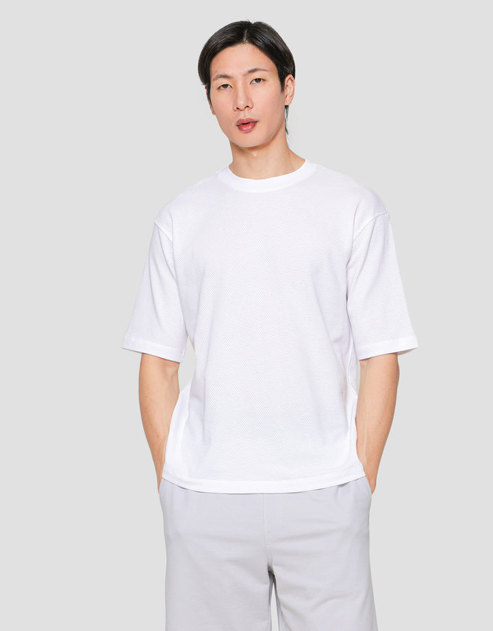 Suko Clima Tech Oversize Clima Flex Kerah Bulat Kaos Lengan Pendek Pria