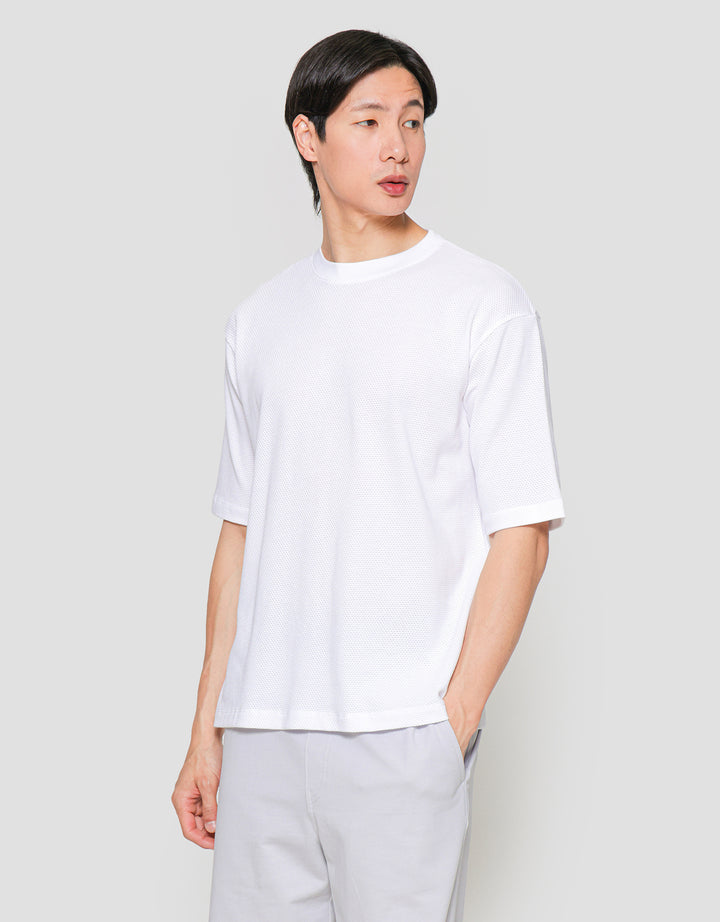 Suko Clima Tech Oversize Clima Flex Kerah Bulat Kaos Lengan Pendek Pria