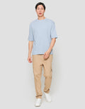 Suko Clima Tech Oversize Clima Flex Round Collar Men's Short Sleeve T-Shirt