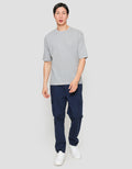 Suko Clima Tech Oversize Clima Flex Round Collar Men's Short Sleeve T-Shirt