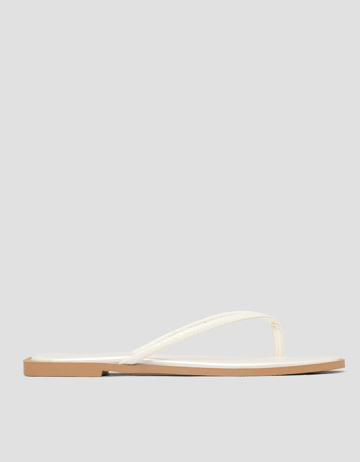 SAINT YVES CONNEXION Y-STRAP FLIP FLOPS SANDAL WANITA