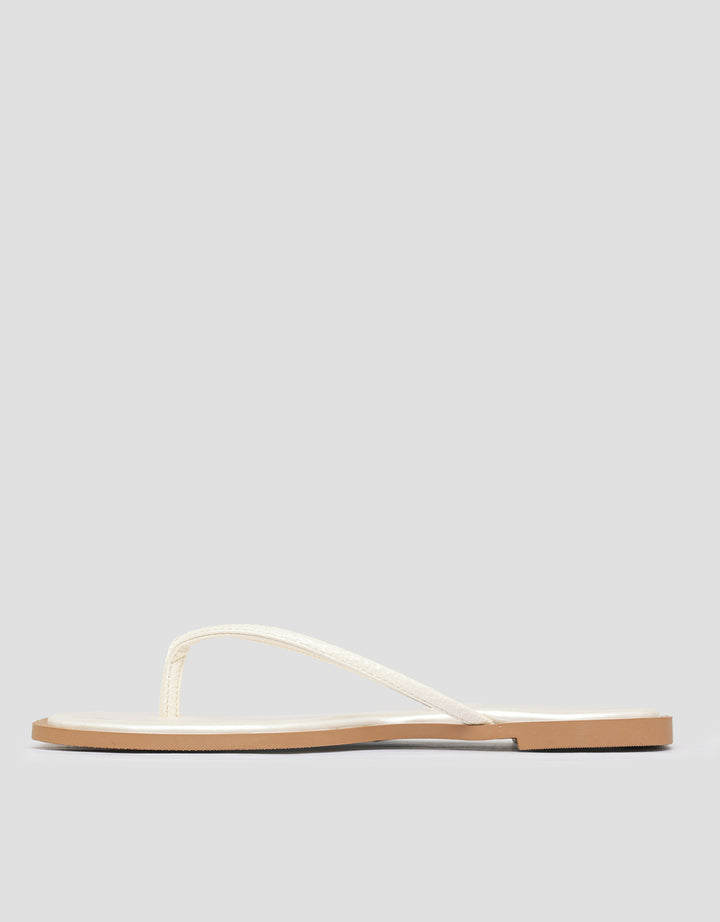 SAINT YVES CONNEXION Y-STRAP FLIP FLOPS SANDAL WANITA