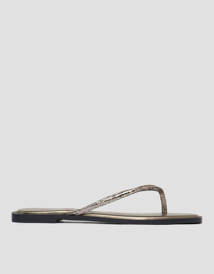 SAINT YVES CONNEXION Y-STRAP FLIP FLOPS SANDAL WANITA