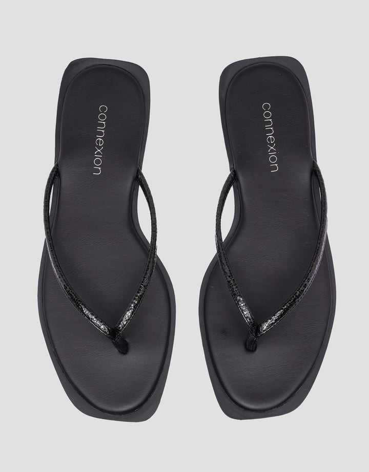 SAINT YVES CONNEXION Y-STRAP FLIP FLOPS SANDAL WANITA
