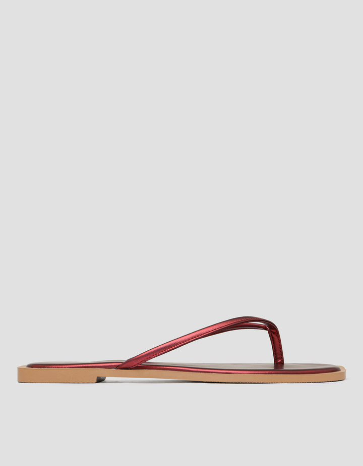 SAINT YVES CONNEXION Y-STRAP FLIP FLOPS SANDAL WANITA