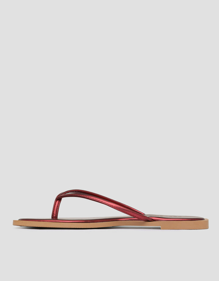 SAINT YVES CONNEXION Y-STRAP FLIP FLOPS SANDAL WANITA