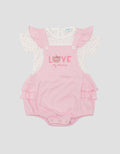 Little M Love Bear Overall Newborn